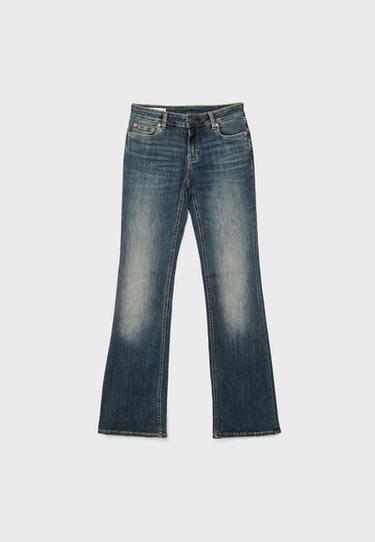 D67 slim fit bootcut jeans — MEDIUM DENIM WASH 8