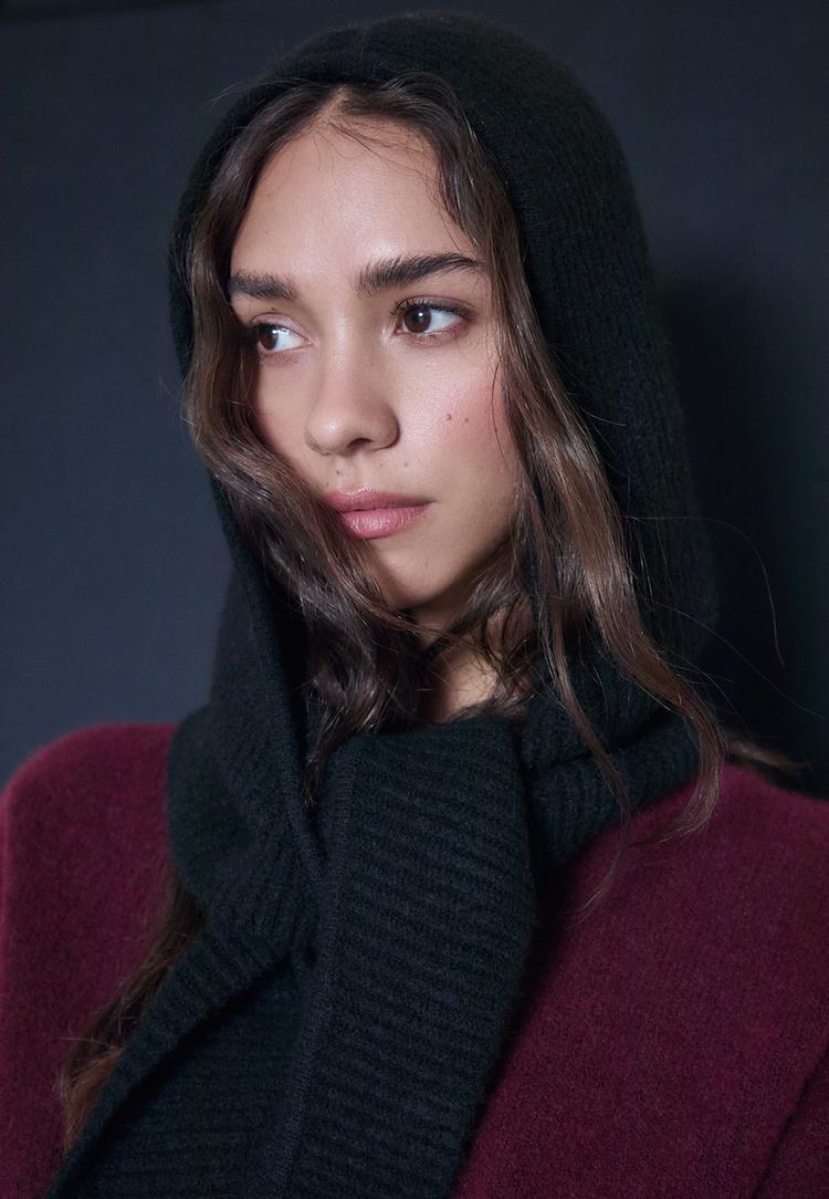 basic knit balaclava