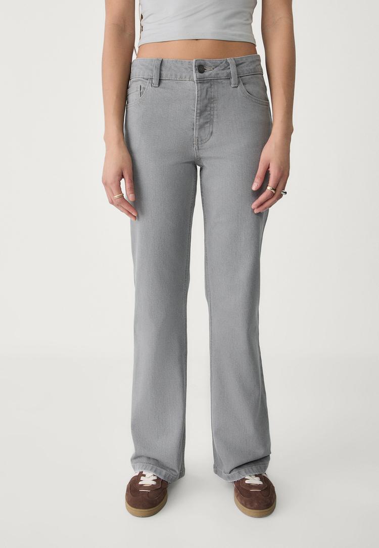jeans flare cropped