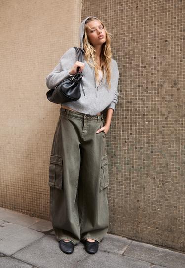 Cargo trousers — Khaki 1