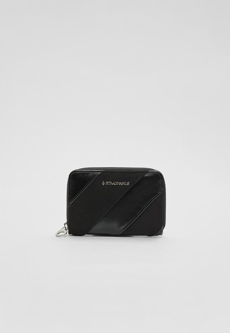 monedero cremallera combinado