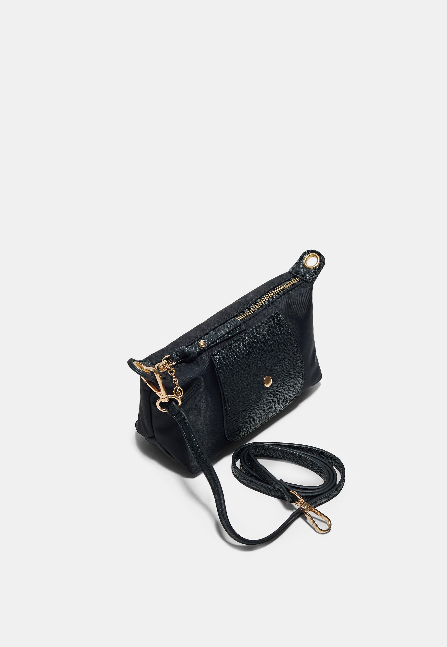 Contrast mini bag — Black