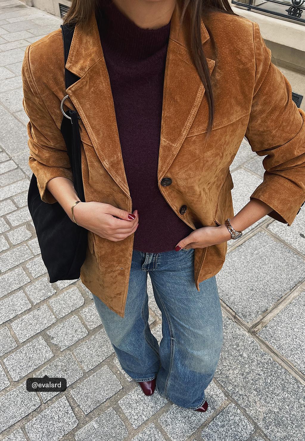 Chaqueta americana 100% piel