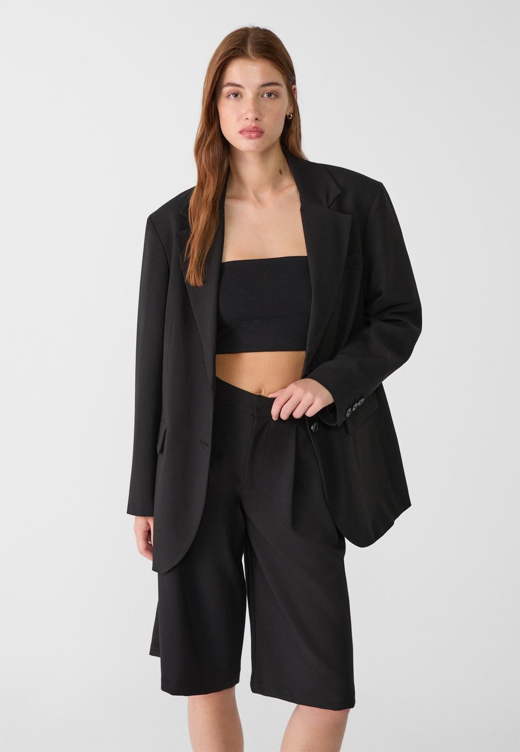 Americana oversize bolsillos