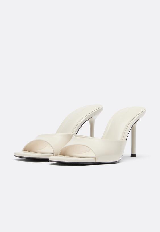 sandalias tacon mule