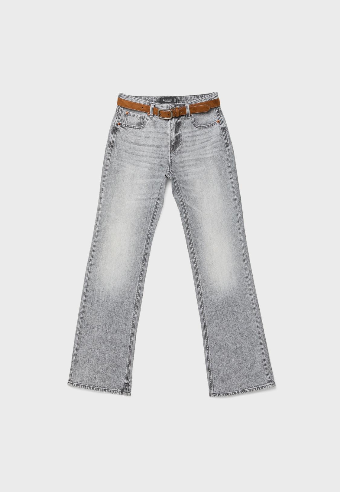 Stradivarius Jeans Larghi Marroni Stradivarius Jeans Dritti Anni