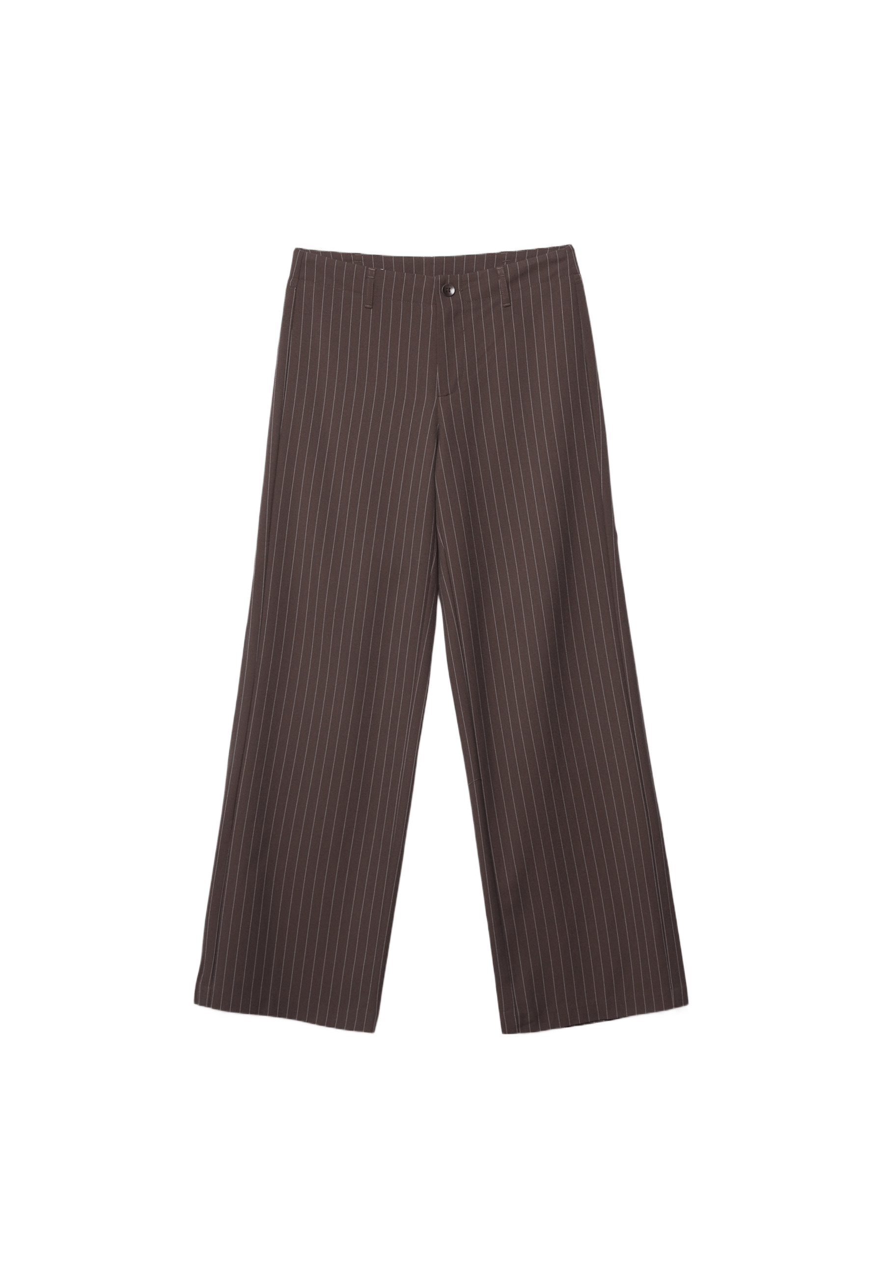 Dar kesim düz paça klasik pantolon - Görsel 9