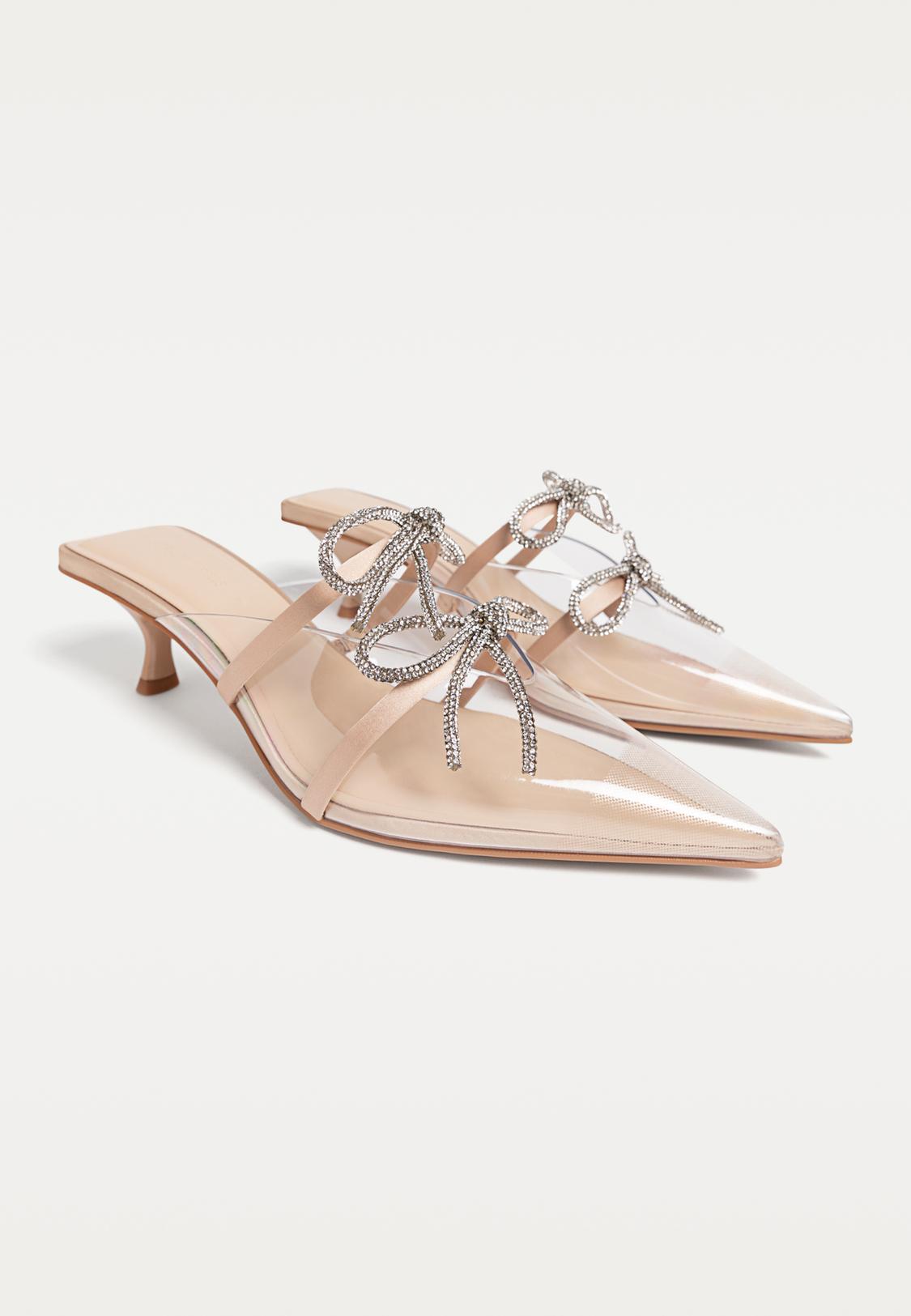 Vinyl Mules Mules Stradivarius Sandalias Stradivarius Outlet