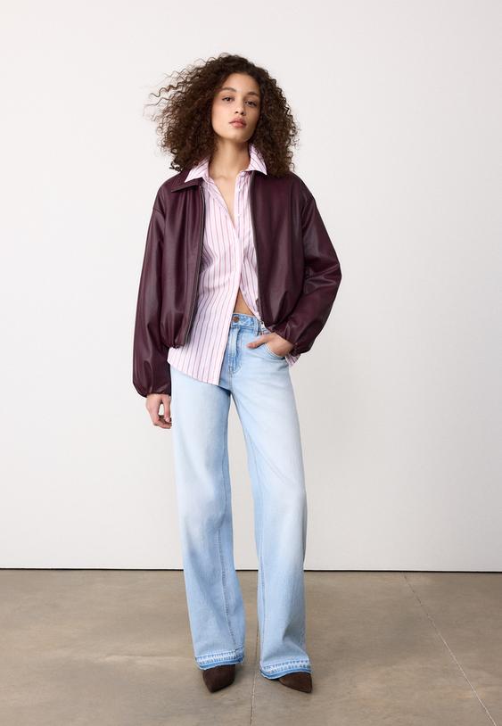 d91 dusuk bel genis paca jean