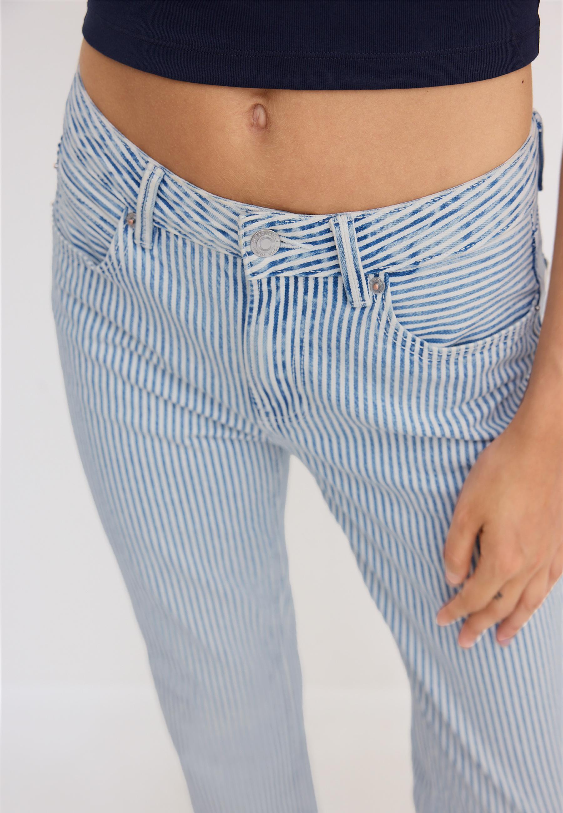 D98 Straight fit Kot Pantolon - Görsel 4