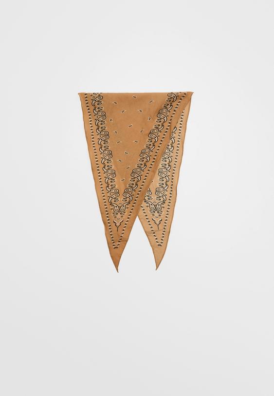 Desenli bandana