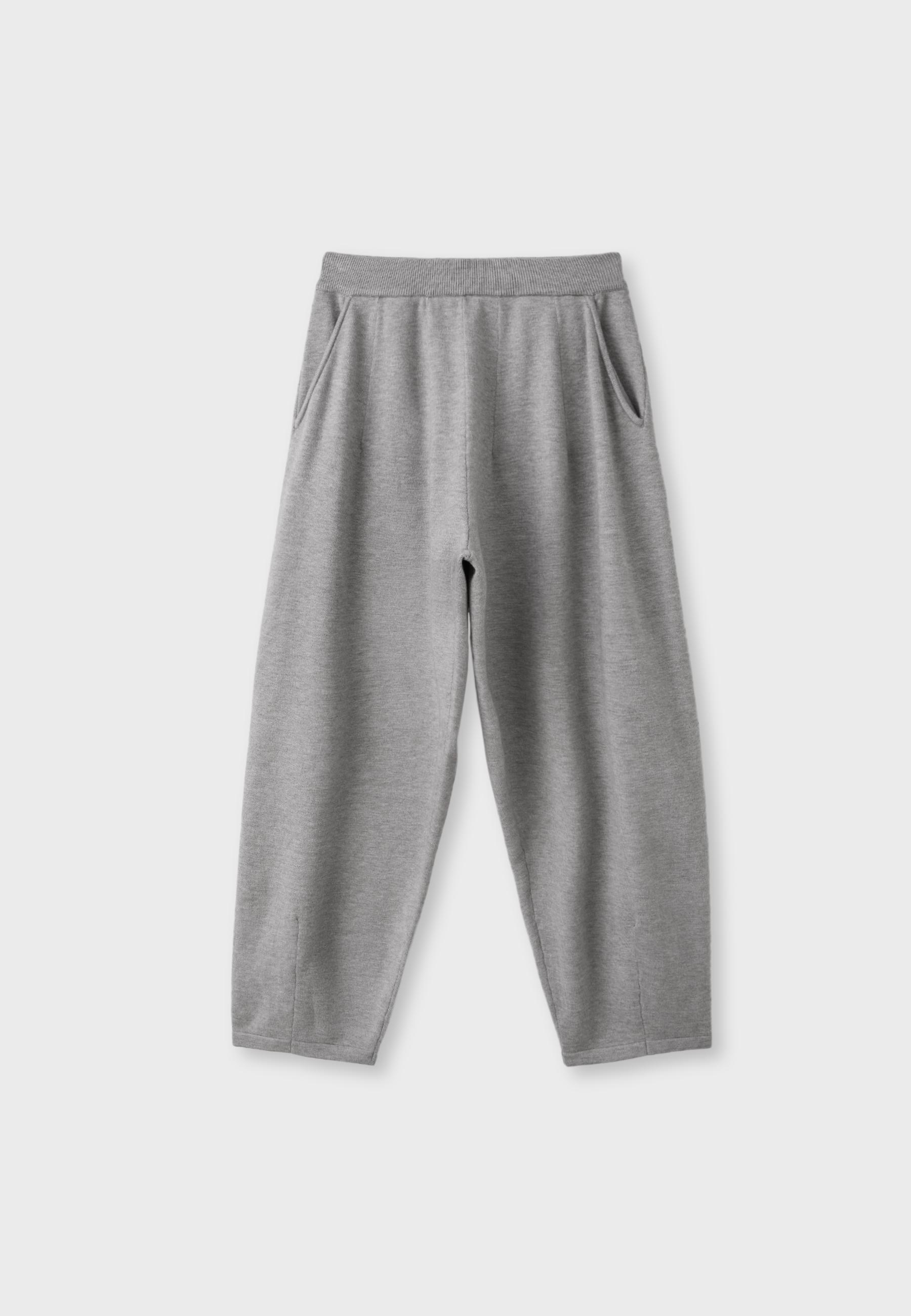 Stradivarius Triko barrel pantolon