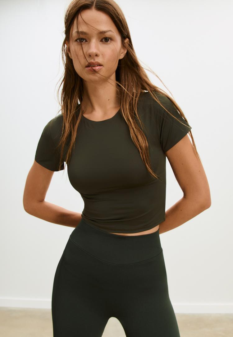 camiseta basica poliamida