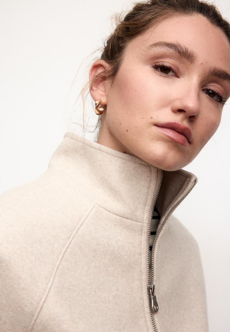 yumu%C5%9Fak dokulu balon ceket