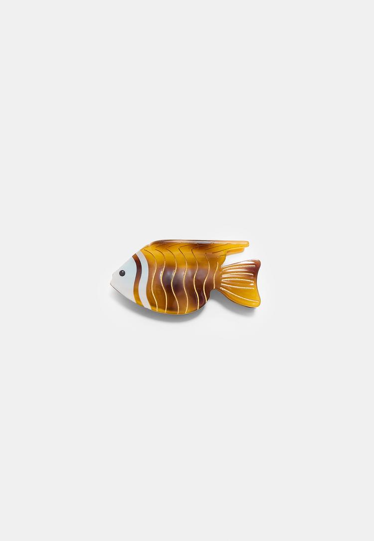 Stradivarius Hårklämma Med Fisk Os