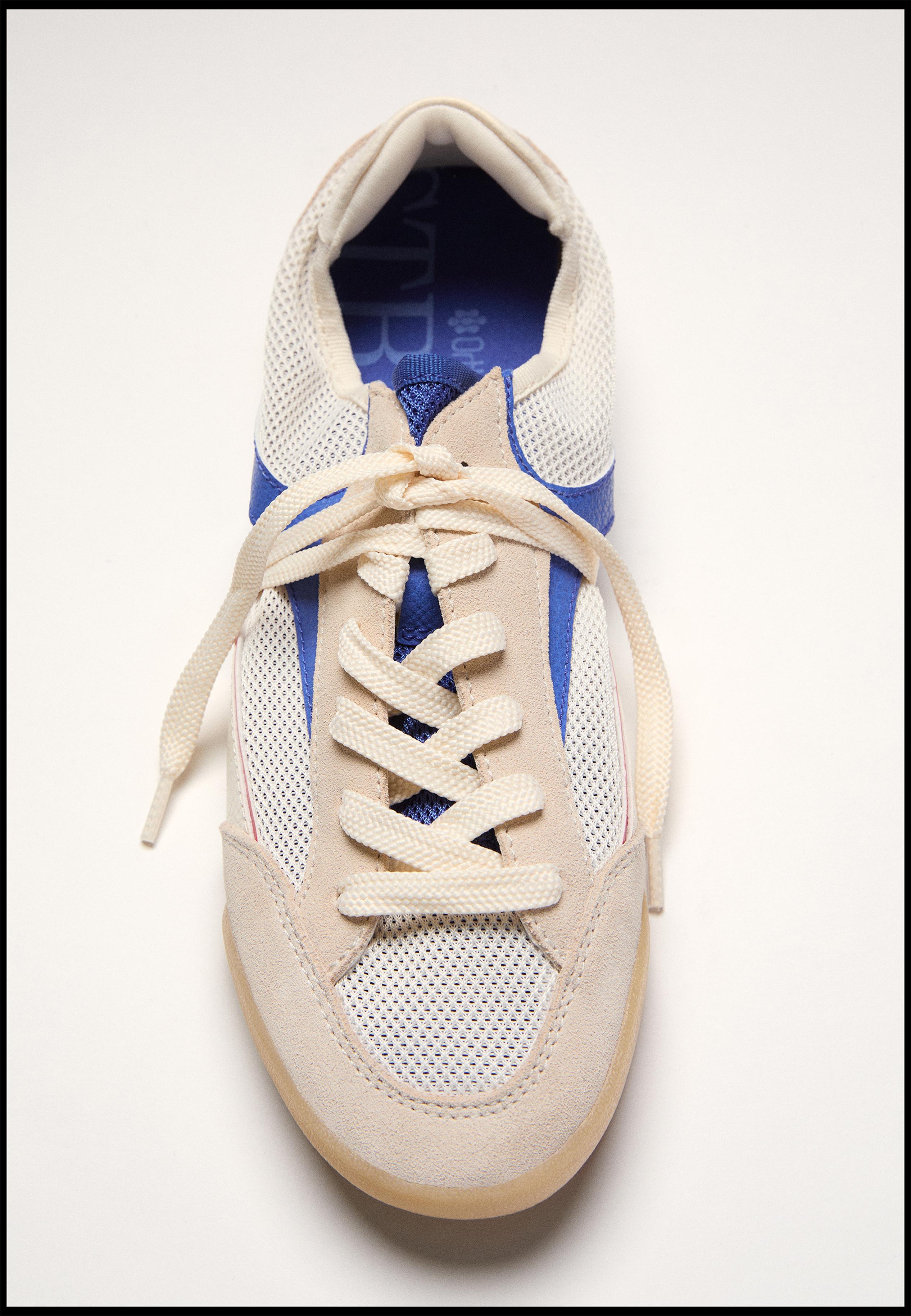 Retro casual trainers — BLUE
