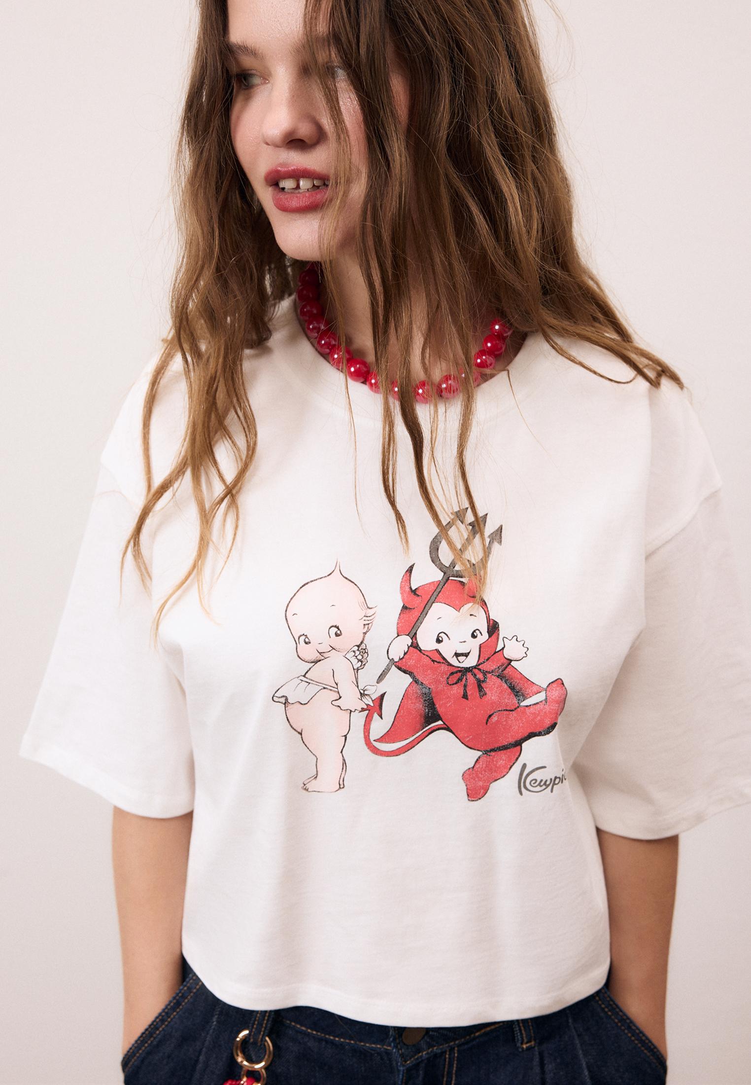 KEWPIE short sleeve T-shirt — White