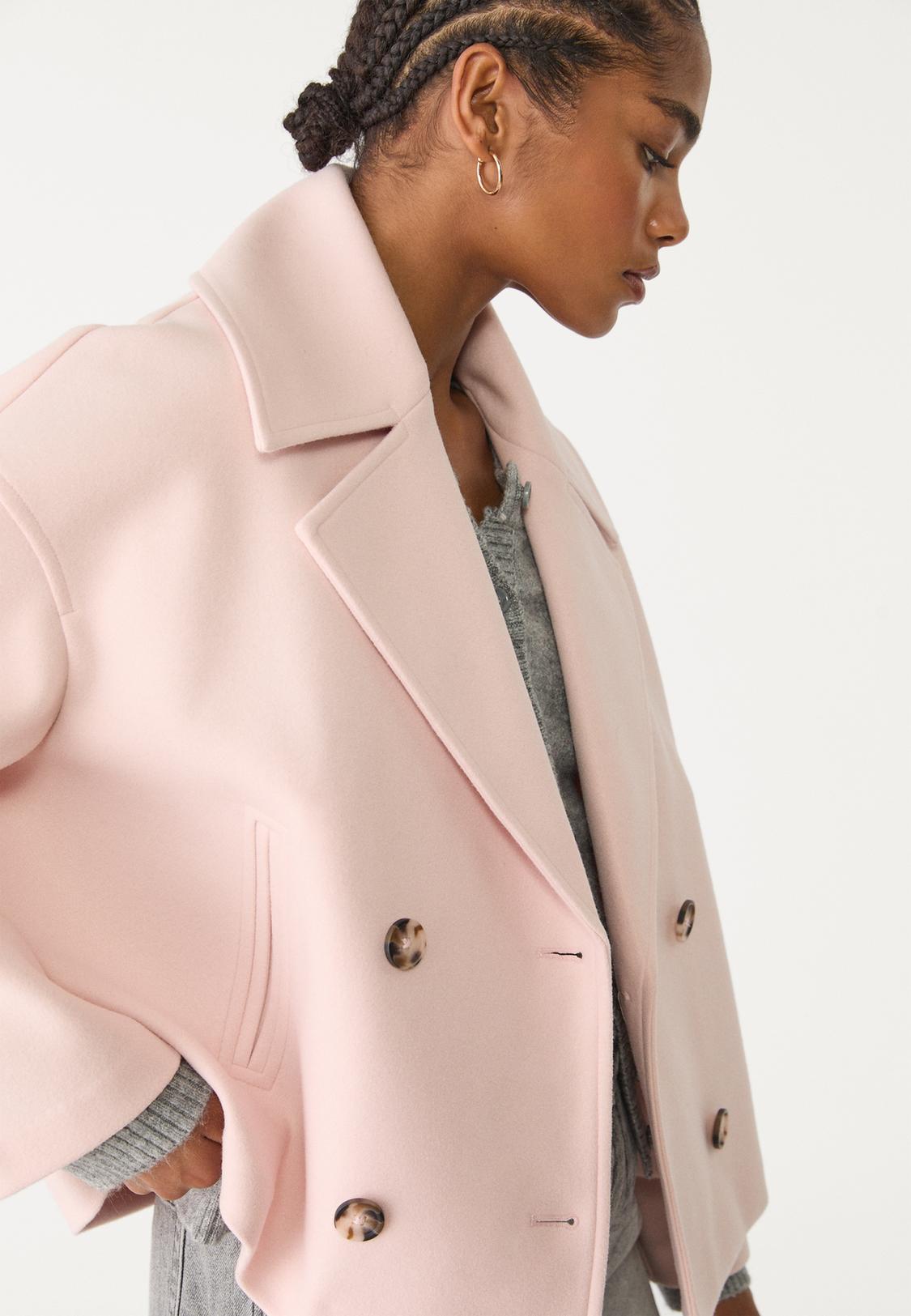 Abrigo Gris Stradivarius Abrigo Plateado Stradivarius Chaqueta