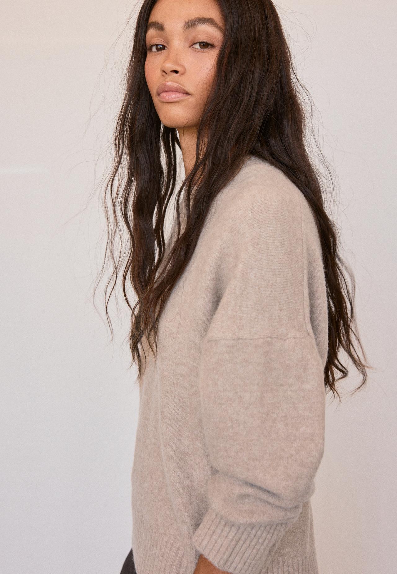 Soft-touch basic knit jumper — 0-458