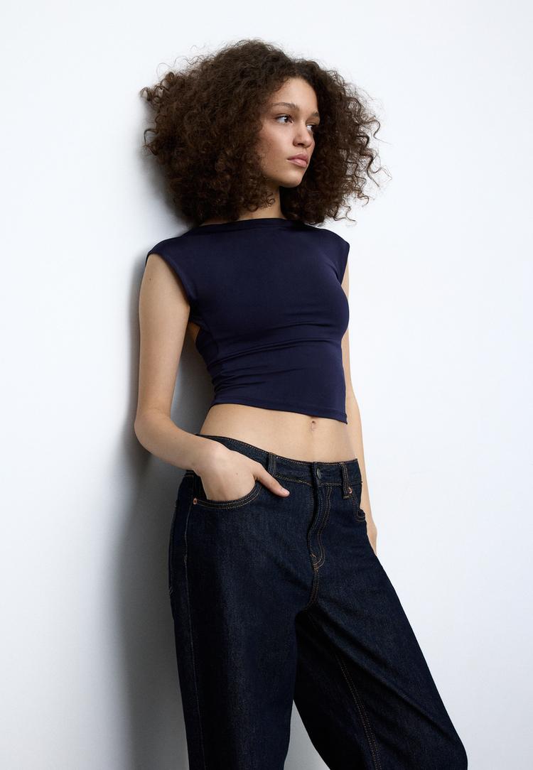 Open Rug Top Tops Met Open Rug | Stradivarius Netherlands
