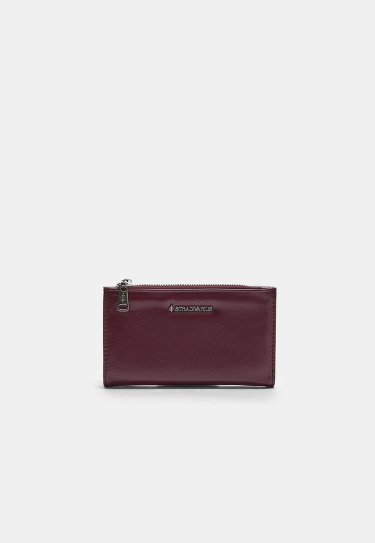 basic zip up purse