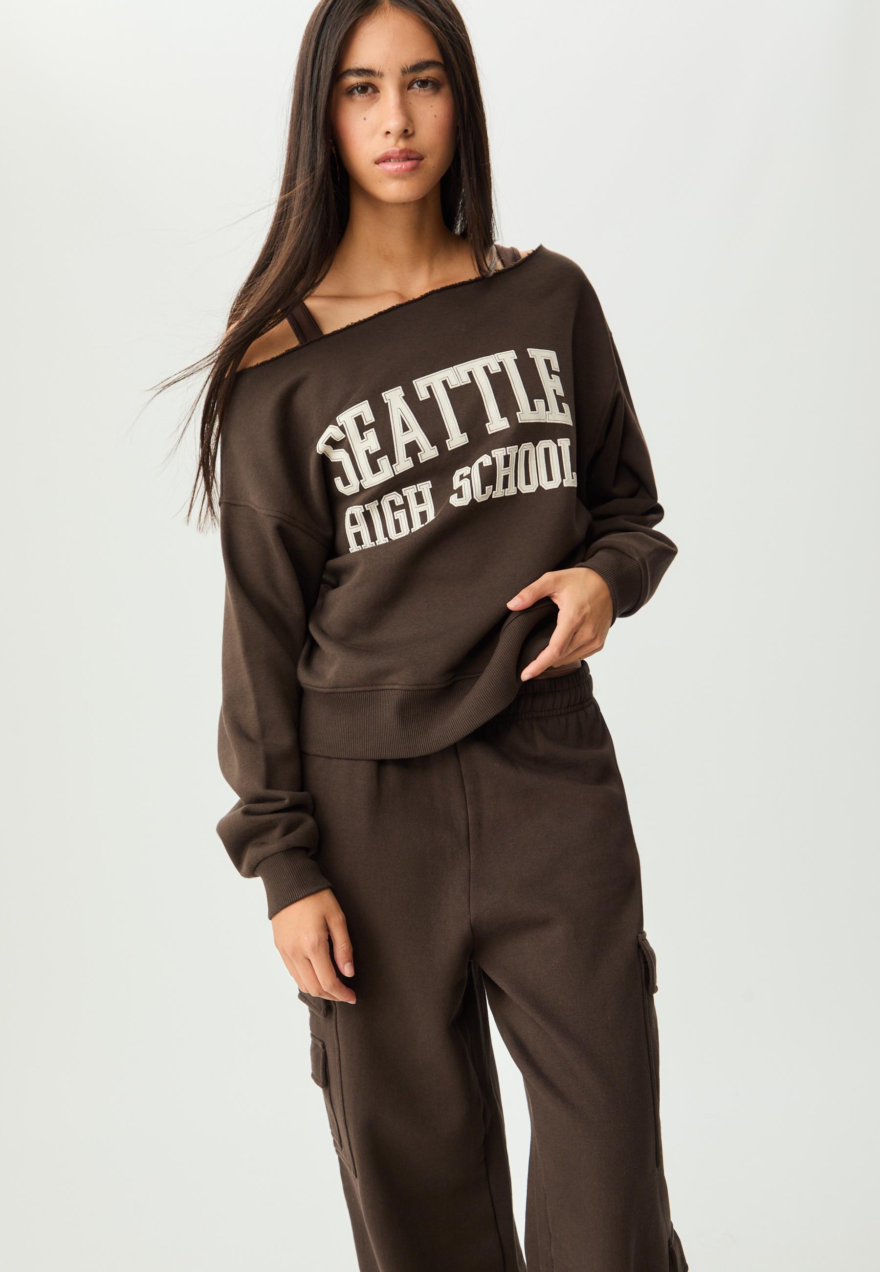 Usa Pro 【 Classic Sweatshirt Women 】 ファッション レディースファッション トップス トレーナー レディース Women's sweatshirts | Stradivarius United States