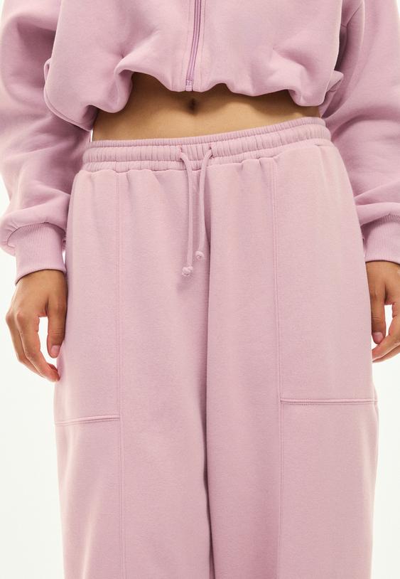 stoper detaylı sardonlu barrel jogger pantolon