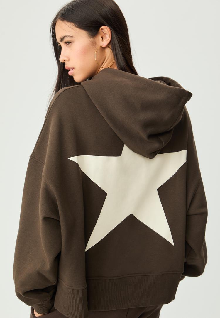 capuchon sweater sterren