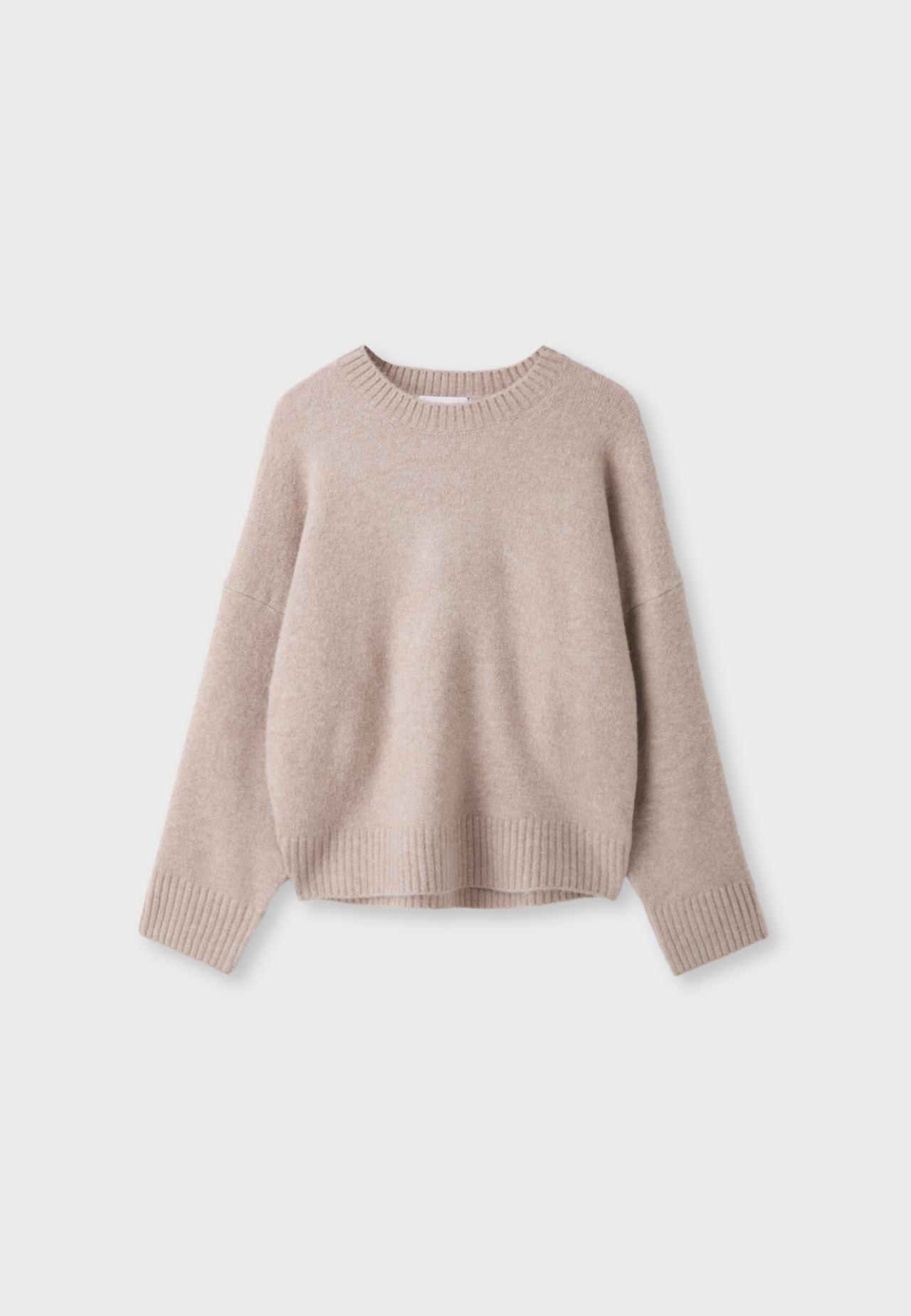 Soft-touch basic knit jumper — 0-458