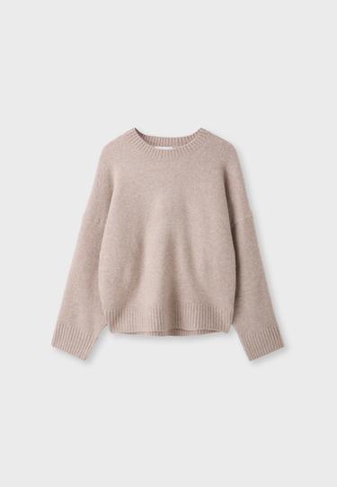 Soft-touch basic knit jumper — 0-458 7