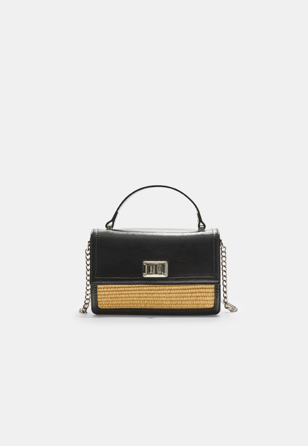 Contrast crossbody bag