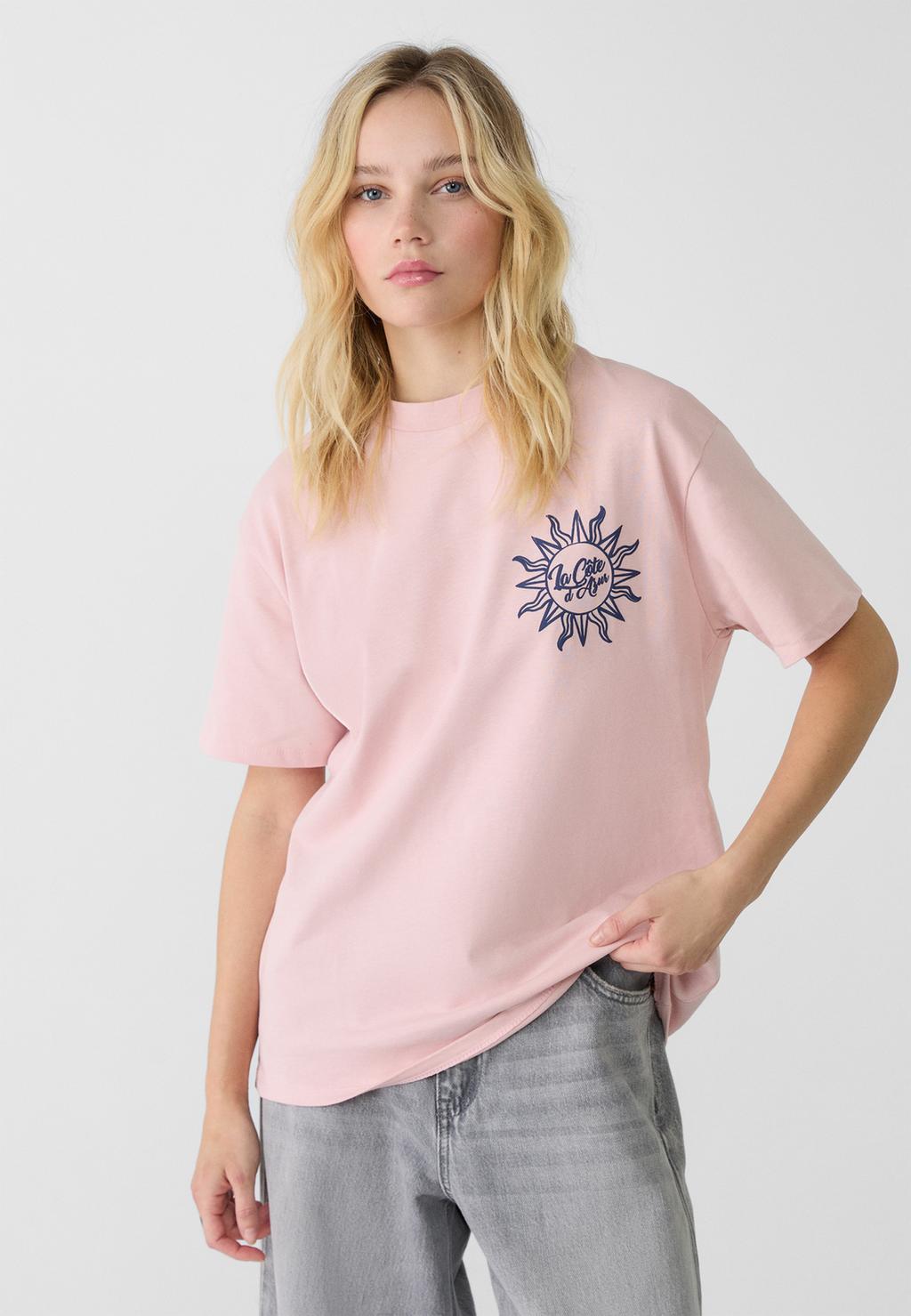 Oversize printed T-shirt