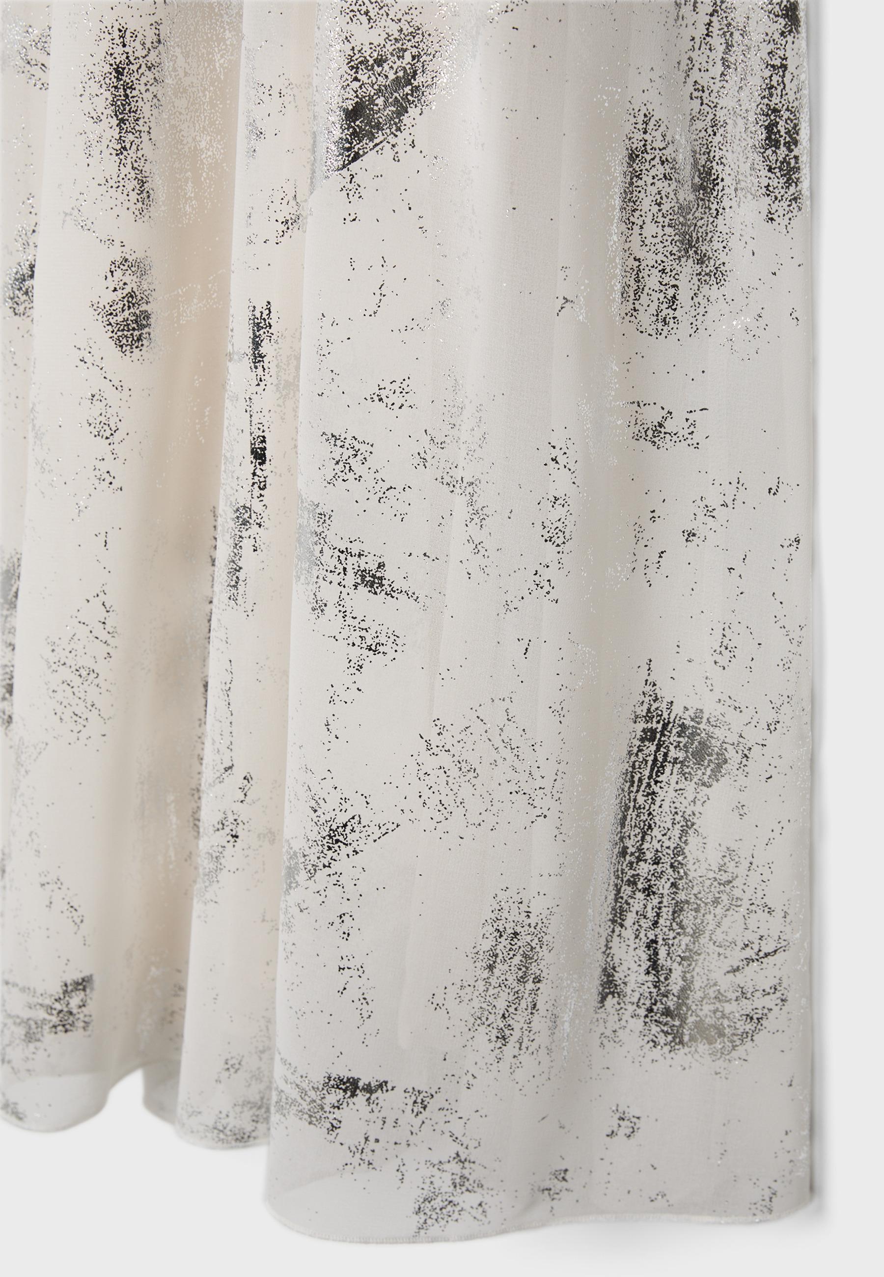 Foil culottes — Ecru