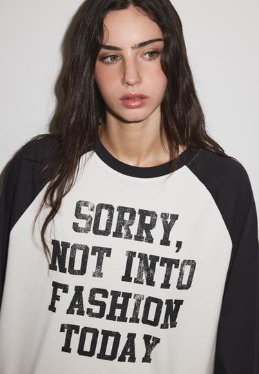 Positional long sleeve raglan T-shirt — Black 4