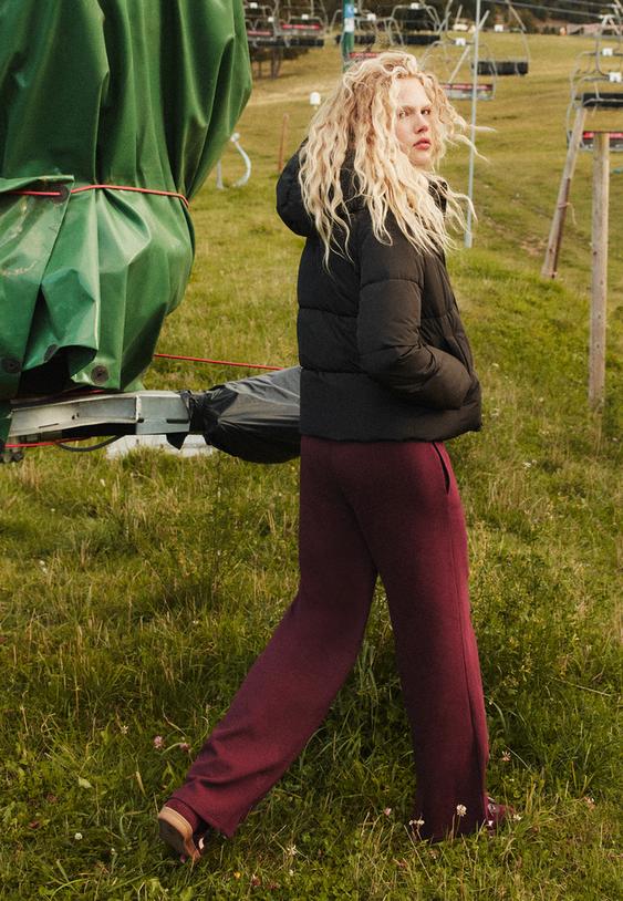 pantalon jogger doux interlock