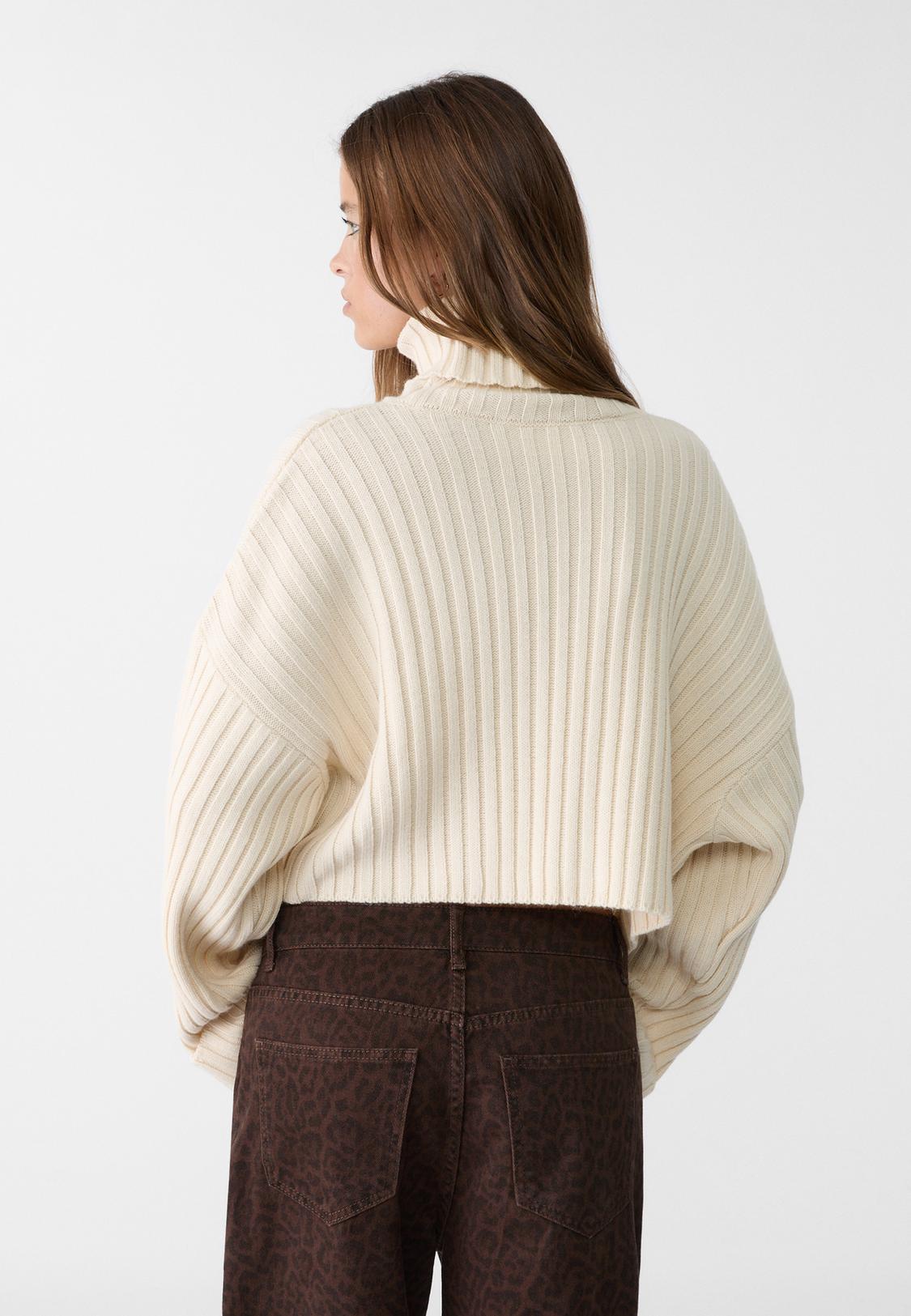 Jersey Botones Stradivarius Jersey Punto Mujer Stradivarius