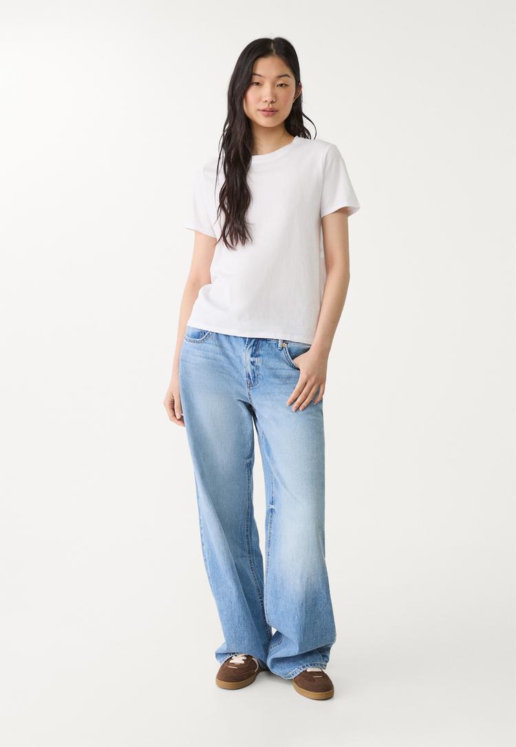 pack 2 magliette basic regular fit collo rotondo