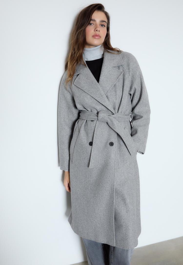 trench coat doux au toucher