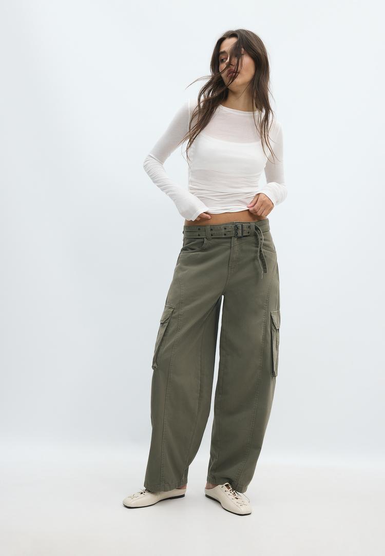 pantalon cargo barrel