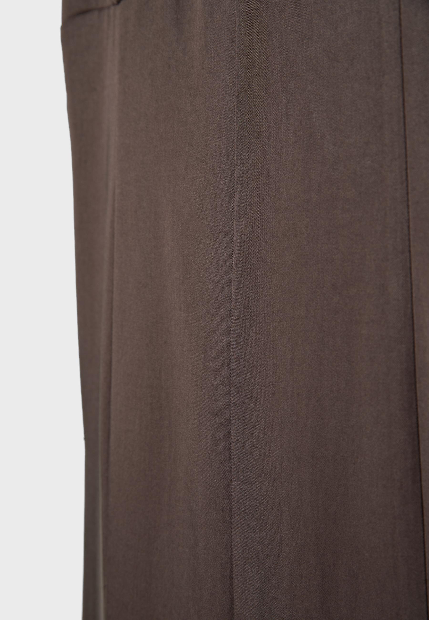 Strappy wide-leg jumpsuit — Brown