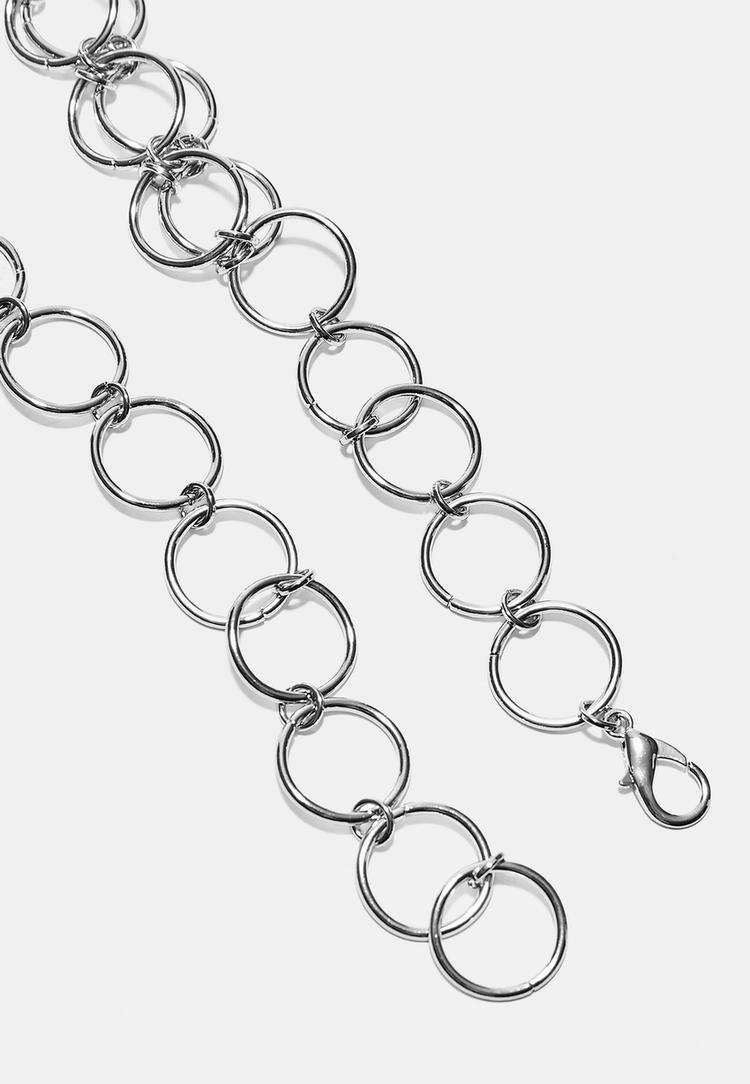 cinto metalico com aros