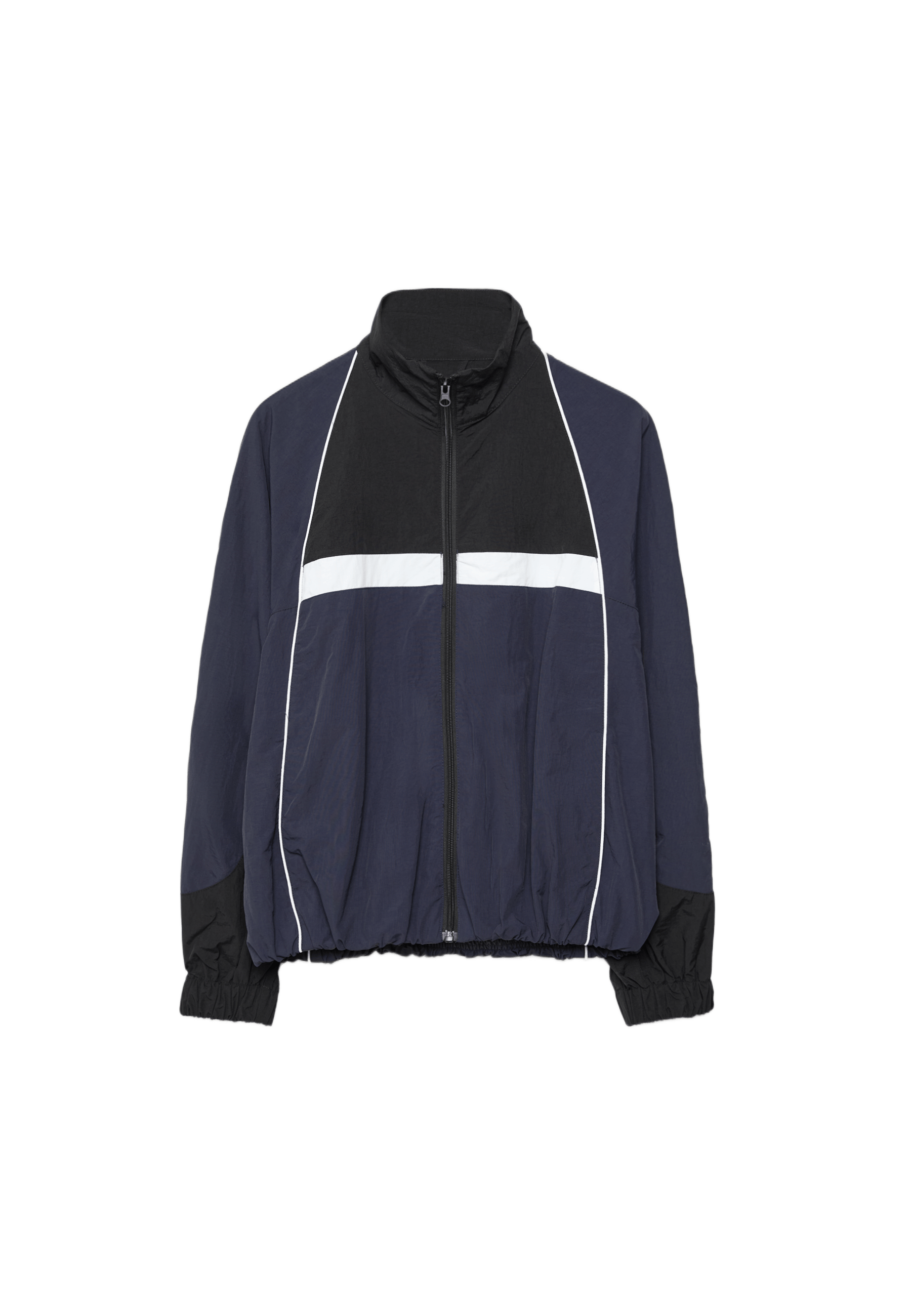 Technical windbreaker jacket — Navy blue