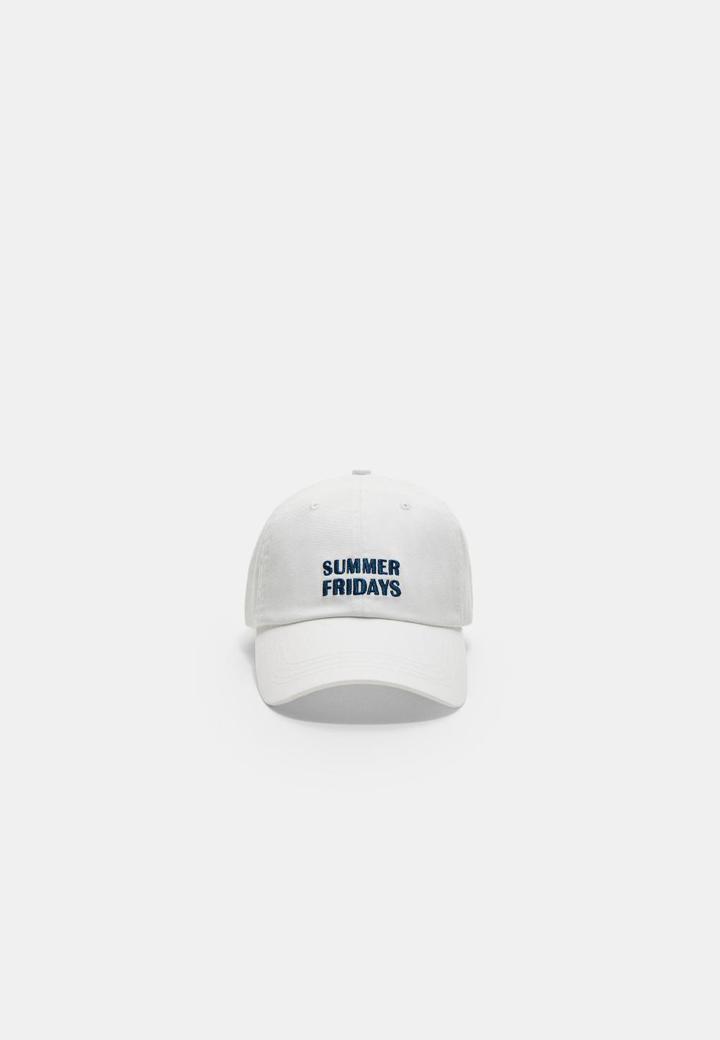 Summer Fridays slogan cap