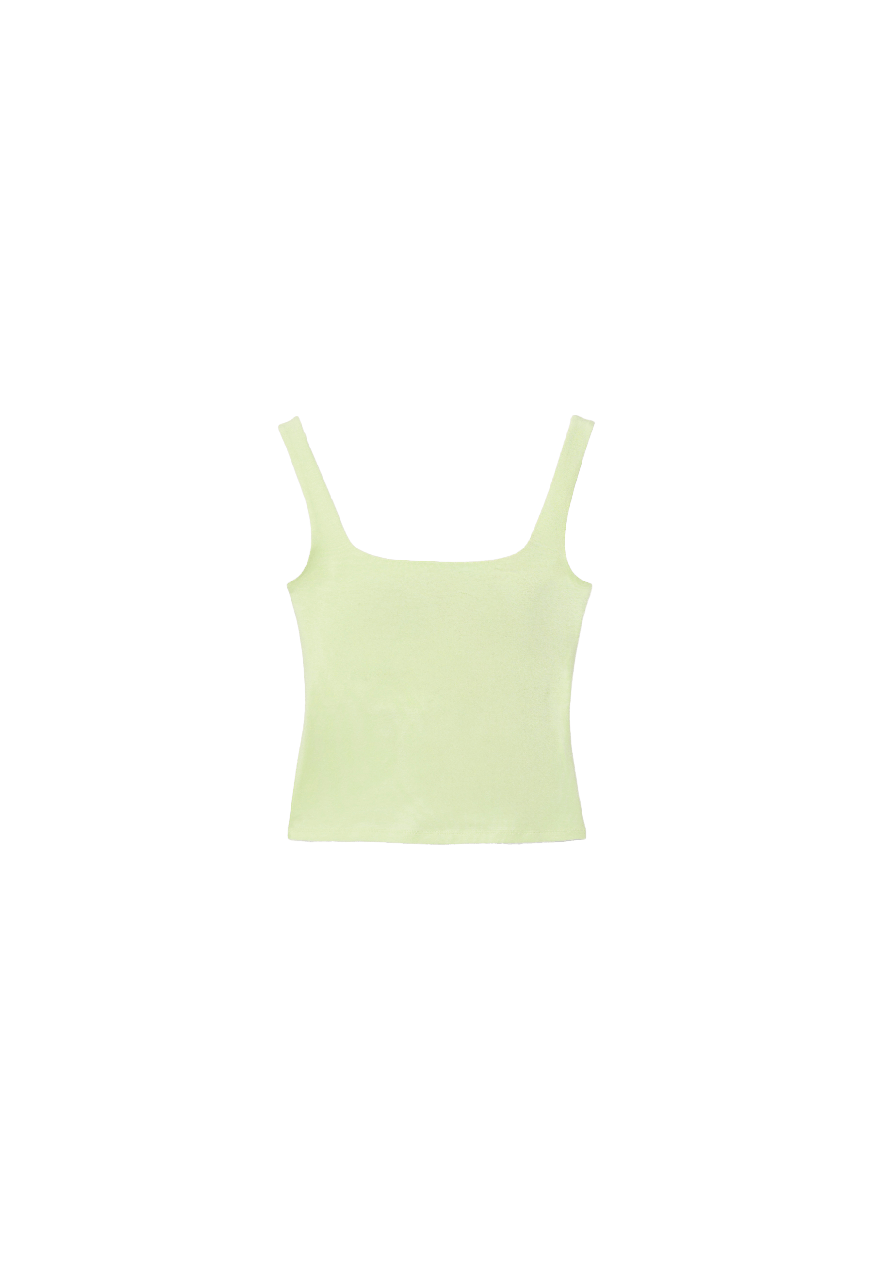 Wide strap top — Green