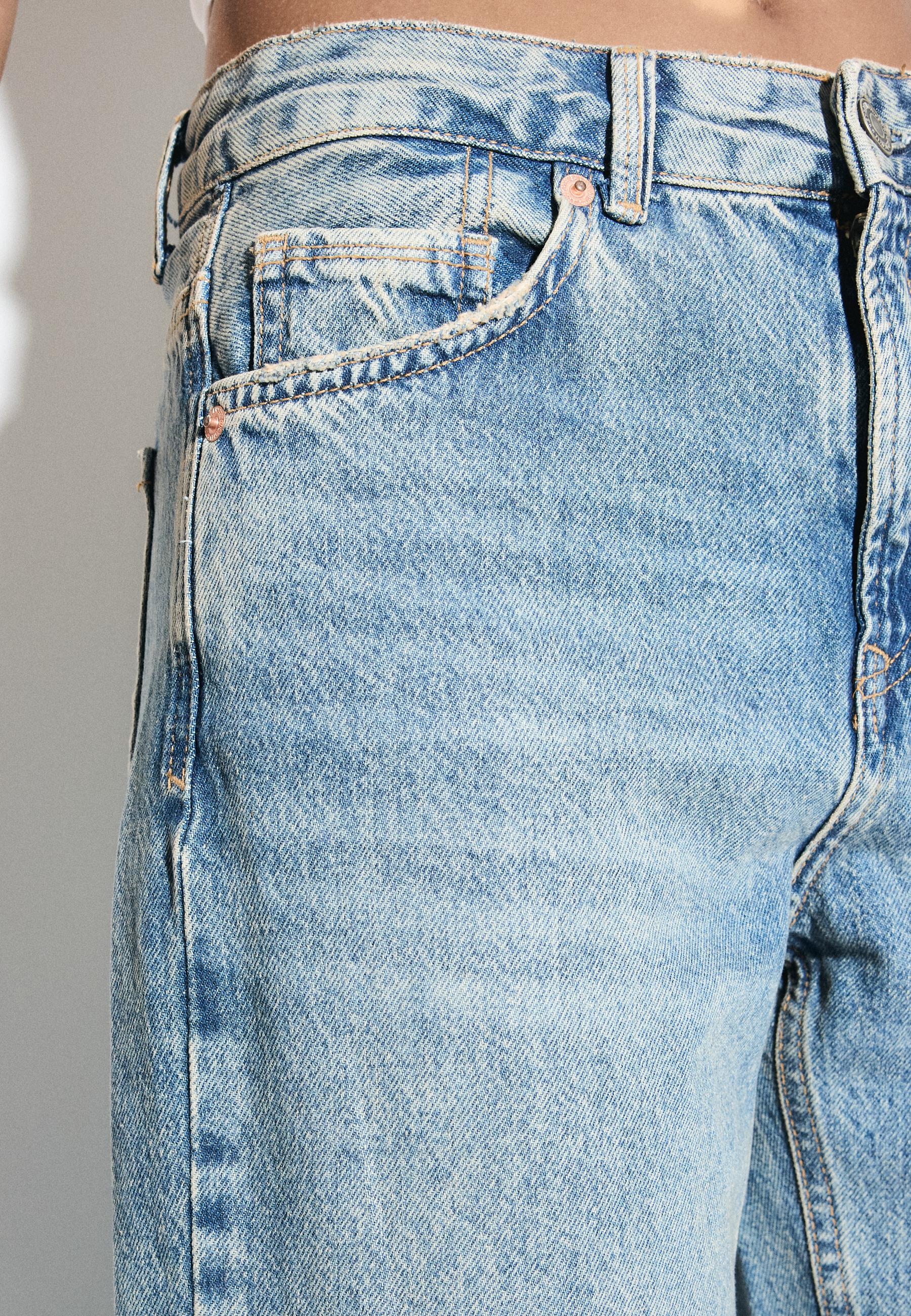 D92 straight fit geniş paça jean - Görsel 21