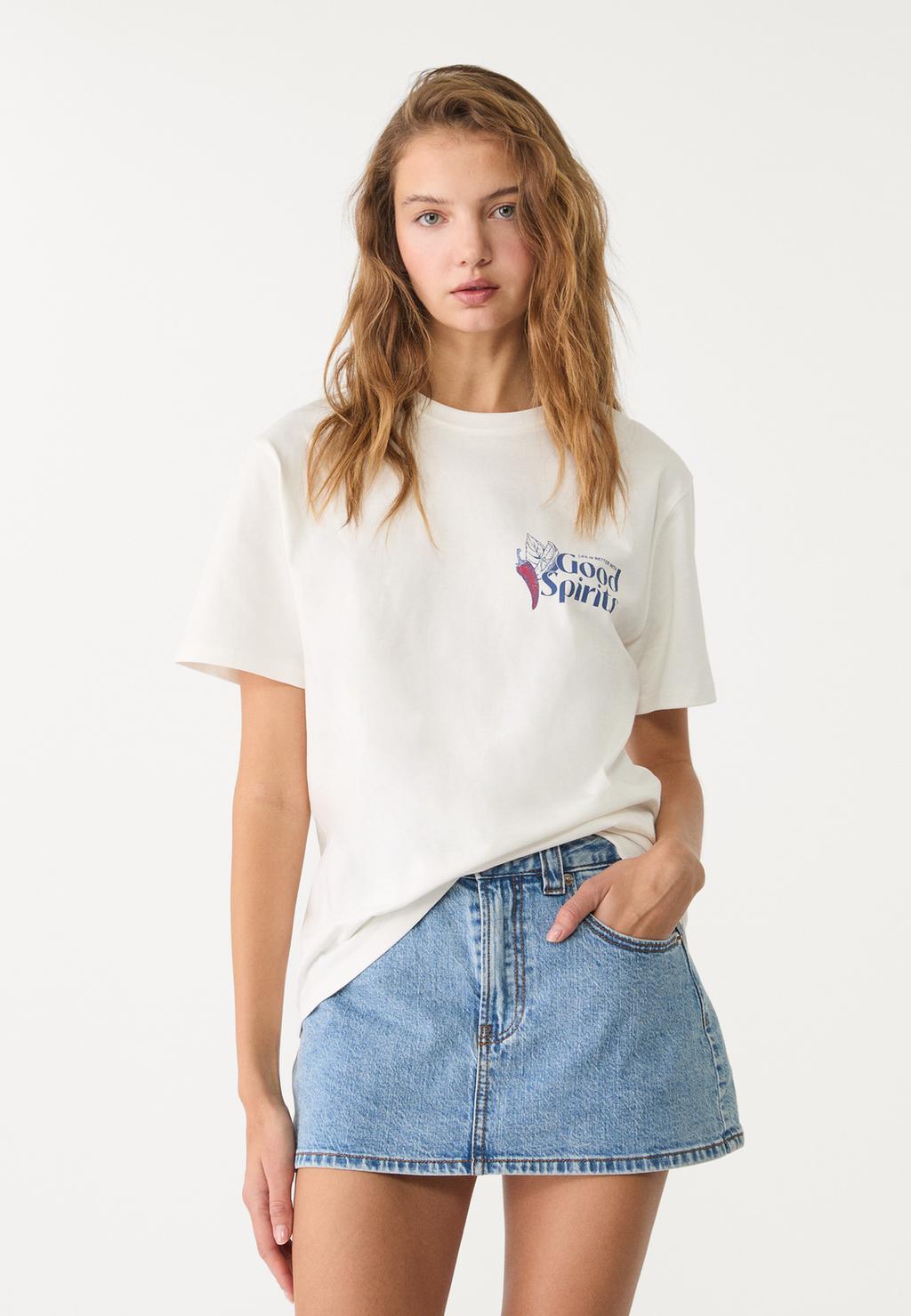 Oversize printed T-shirt