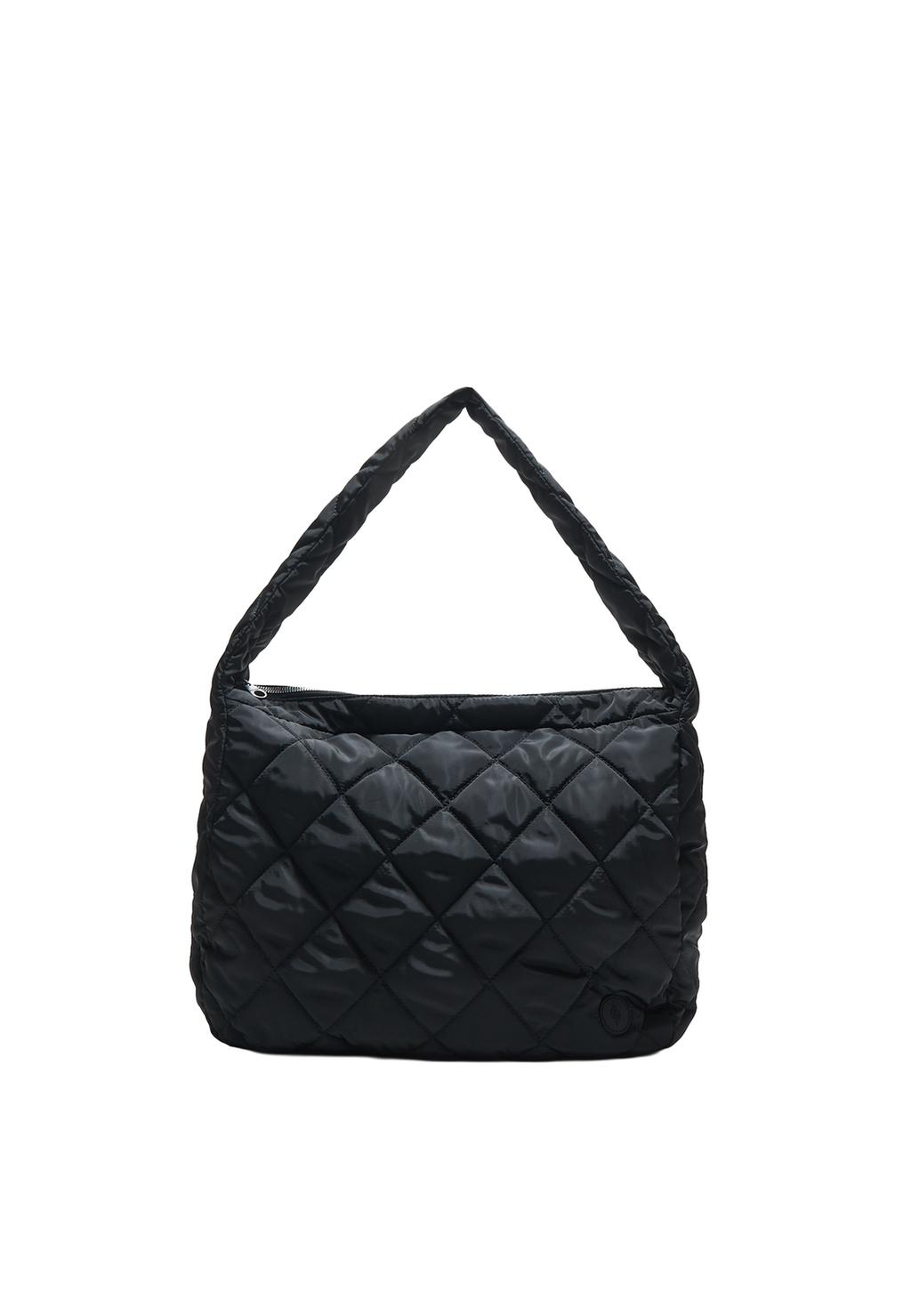 Bolso acolchado tejido