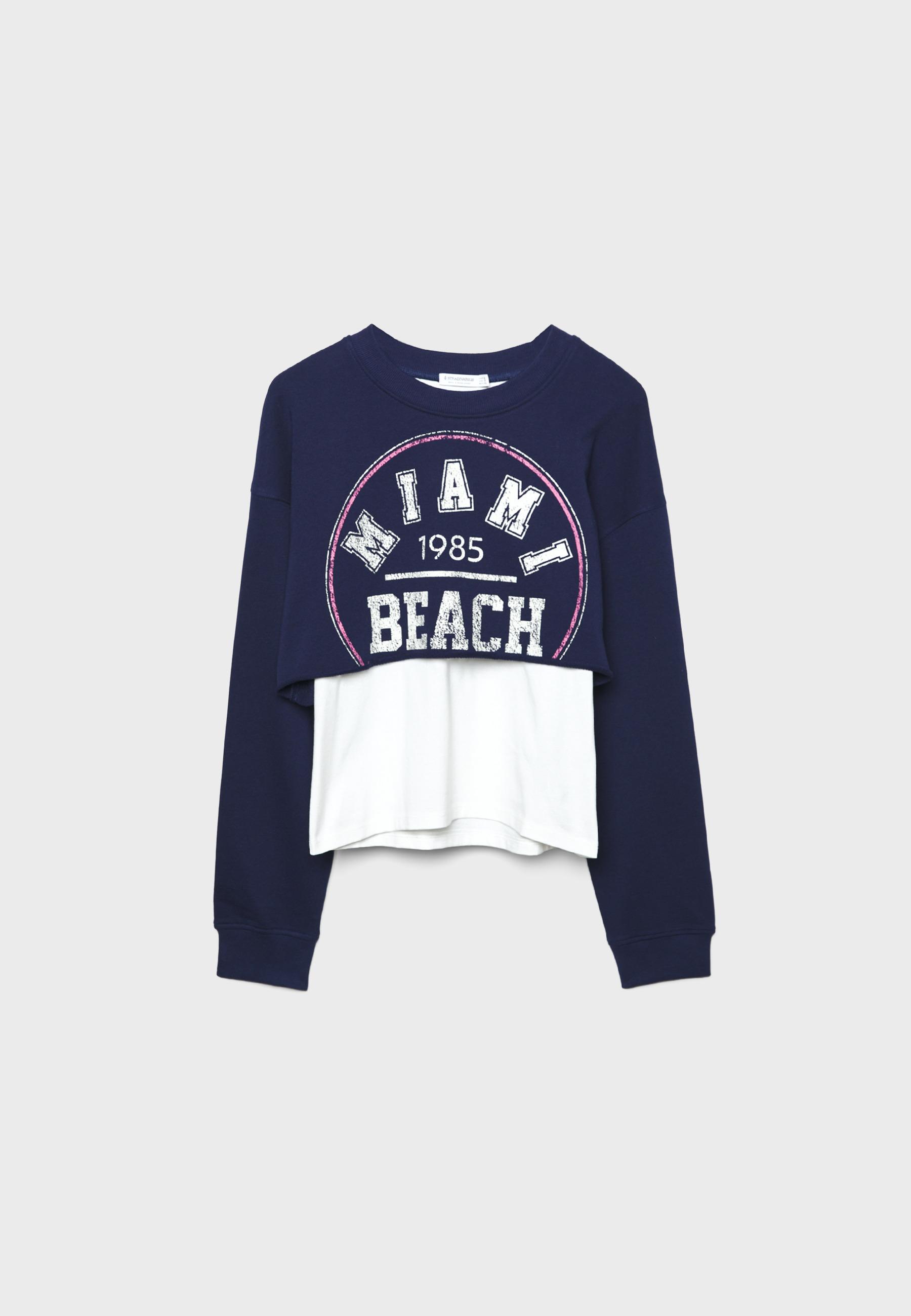 Combined Positional Sweatshirt — Dark blue