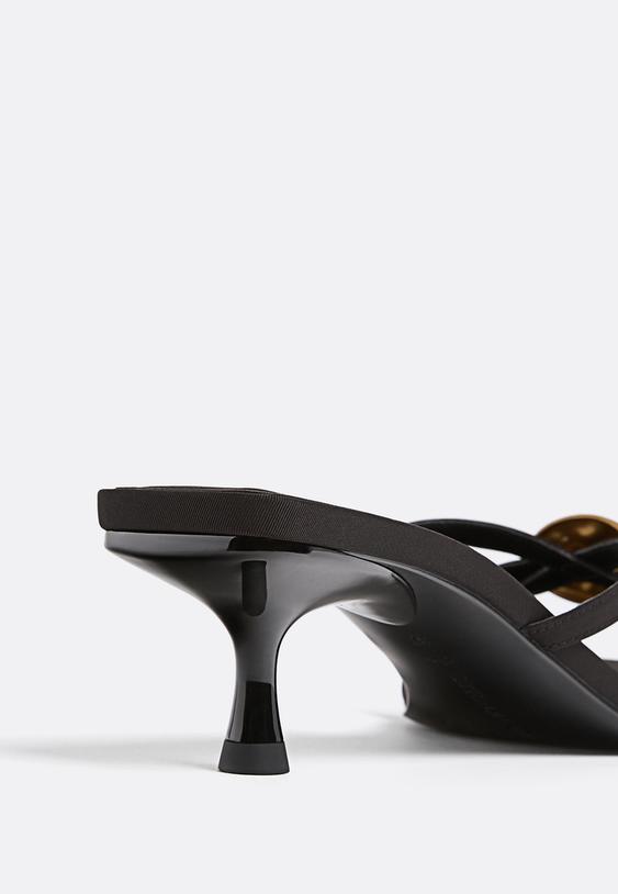 sandalias tacon joya