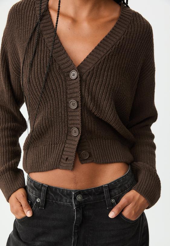 chaqueta punto botones